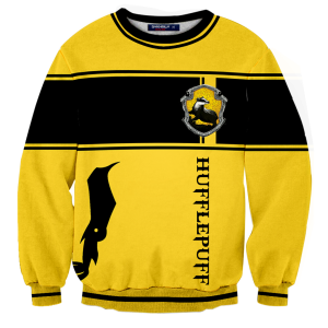 Hufflepuff Harry Potter 3D Sweater