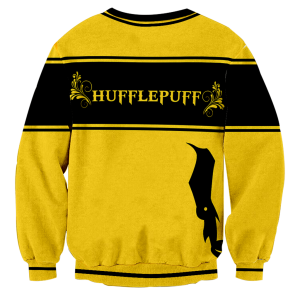 Hufflepuff Harry Potter 3D Sweater