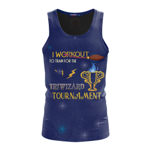 i workout to train for the triwizard tournament tank front