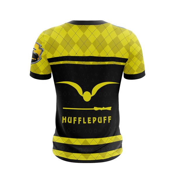 Hufflepuff Quidditch Team Harry Potter New Collection Unisex 3D T-shirt