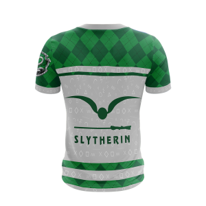 Slytherin Quidditch Team Harry Potter New Collection Unisex 3D T-shirt
