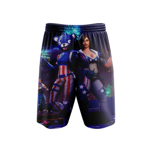 Fortnite Fireworks Team Leader Beach Short