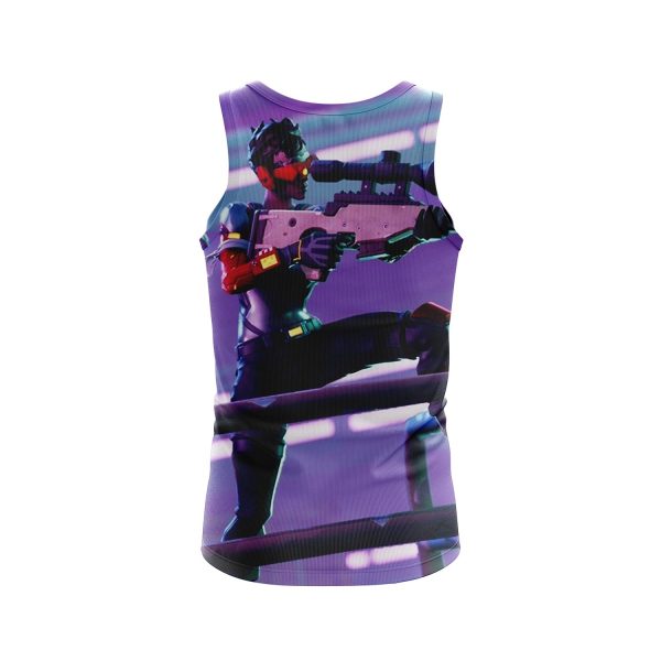 Fortnite Battle Royale Bolt-Action Sniper Rifle 3D Tank Top