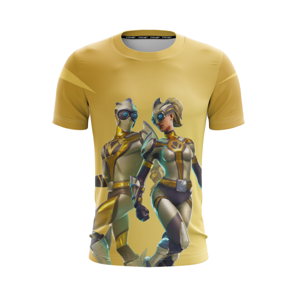 Fortnite Battle Royale Venture & Venturion Epic Skins Unisex 3D T-shirt