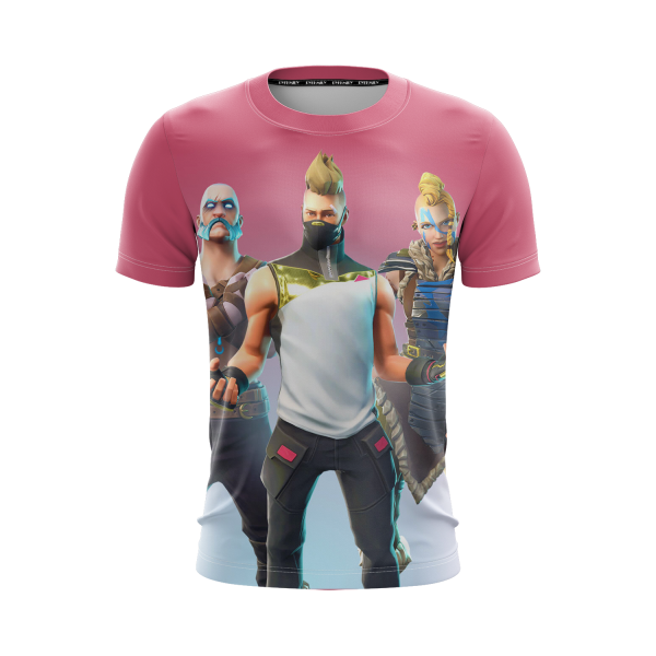 Fortnite Battle Pass Season 5 Unisex 3D T-shirt