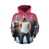 Fortnite Battle Pass Season 5 3D Hoodie