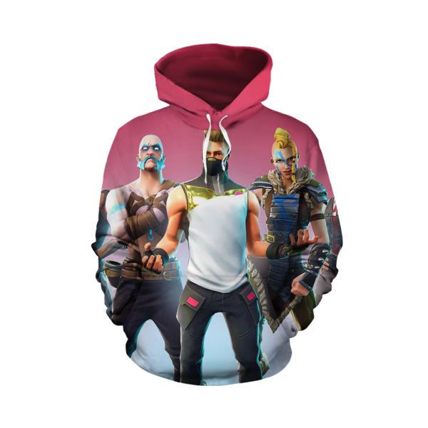 Fortnite Battle Pass Season 5 3D Hoodie