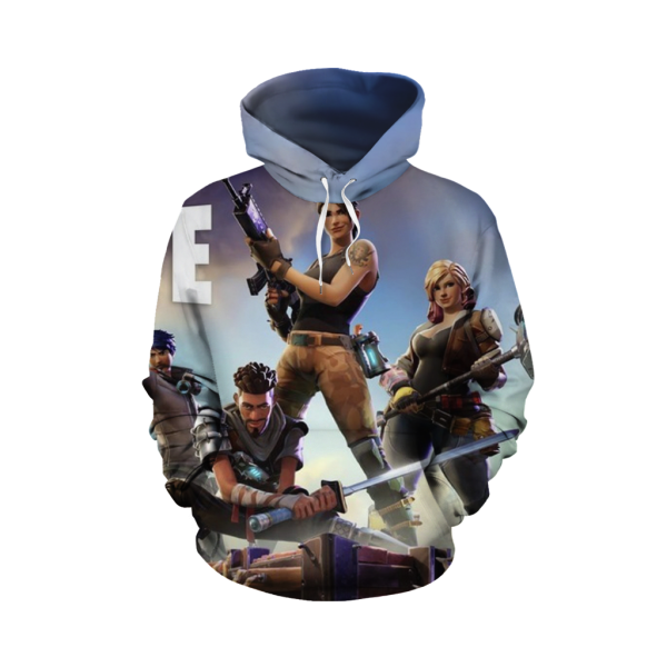 Fortnite Battle Royale 3D Hoodie