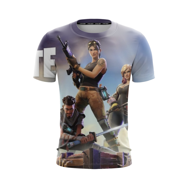 Fortnite Battle Royale Unisex 3D T-shirt