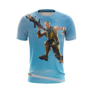 Fortnite Survivalist Jonesy Skin Unisex 3D T-shirt