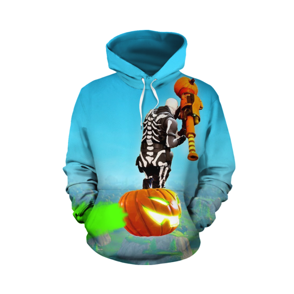 Fortnite Skull Trooper 3D Hoodie