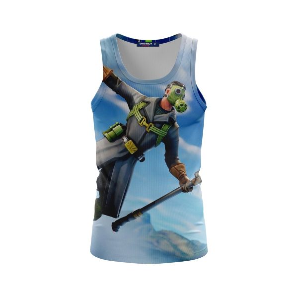 Fortnite Sky Stalker Skin 3D Tank Top