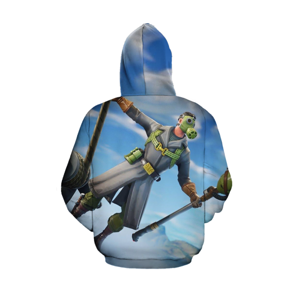 Fortnite Sky Stalker Skin 3D Hoodie