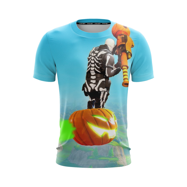 Fortnite Skull Trooper Skin Unisex 3D T-shirt