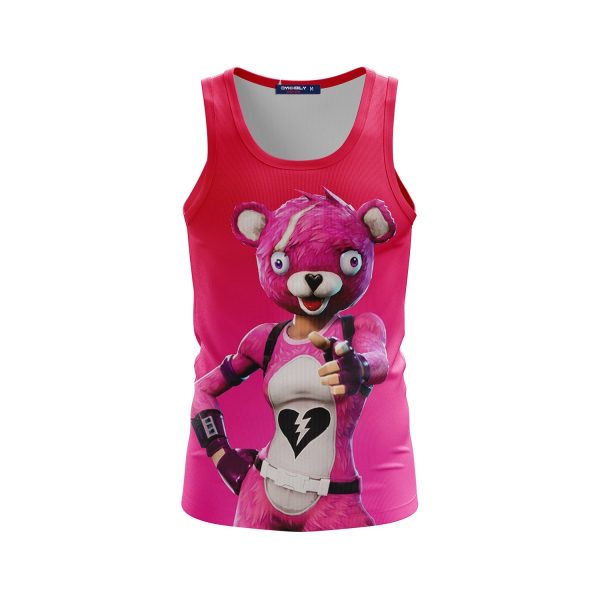 Fortnite Cuddle Team Leader 3D Tank Top