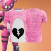 Fortnite Cuddle Team Leader Skin Unisex 3D T-shirt