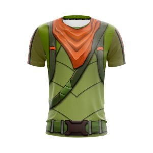 Fortnite Legendary Rex Skin Unisex 3D T-shirt