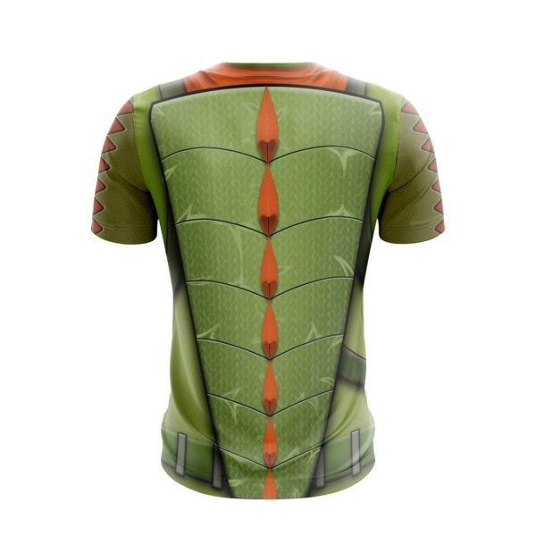 Fortnite Legendary Rex Skin Unisex 3D T-shirt