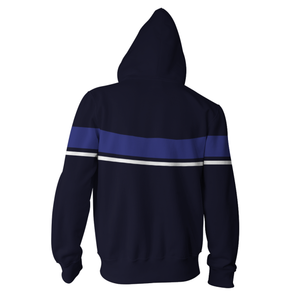 Hogwarts House Ravenclaw Harry Potter Zip Up Hoodie