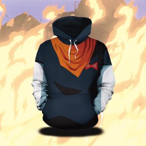 Dragon Ball Super Android 17 Cosplay 3D Hoodie