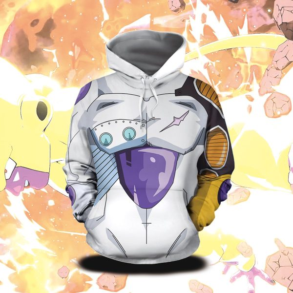 Dragon Ball Z Armor Frieza Cosplay 3D Hoodie