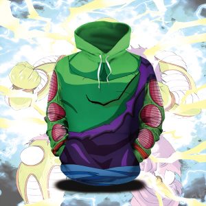 Dragon Ball Z Piccolo Cosplay 3D Hoodie