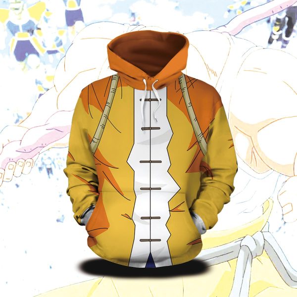 Dragon Ball Z Master Roshi Cosplay 3D Hoodie