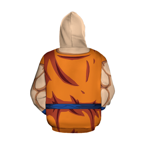 Dragon Ball Z Son Goku Cosplay 3D Hoodie