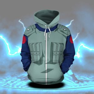 Naruto Hatake Kakashi Cosplay 3D Hoodie