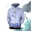 Naruto Uchiha Sasuke Cosplay 3D Hoodie