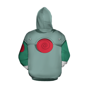 Naruto Rock Lee Cosplay 3D Hoodie