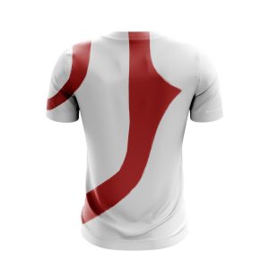 Kratos God Of War (White) Unisex 3D T-shirt