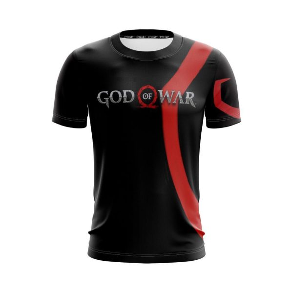 Kratos God Of War (Black) Unisex 3D T-shirt