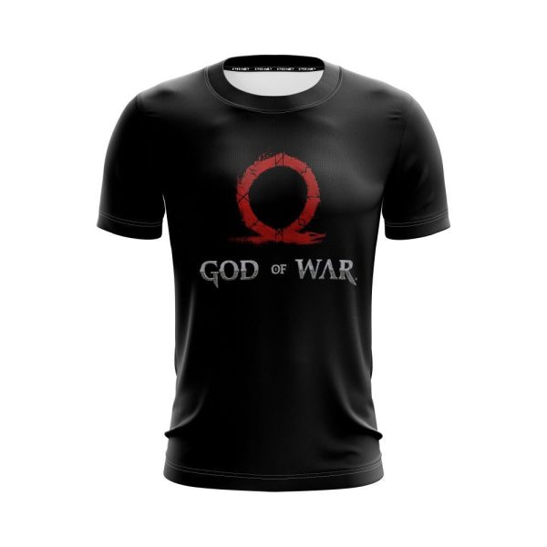 Kratos Omega Symbol God Of War Unisex 3D T-shirt