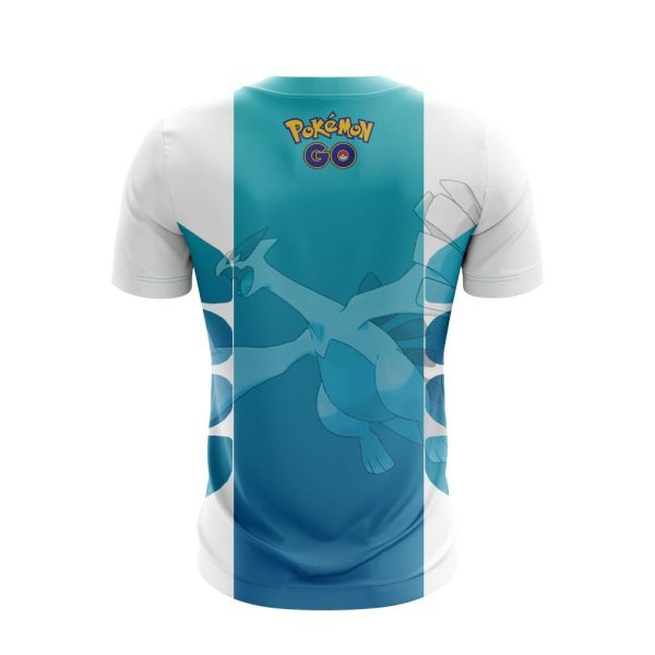 Lugia Team Harmony Pokemon Go Unisex 3D T-shirt