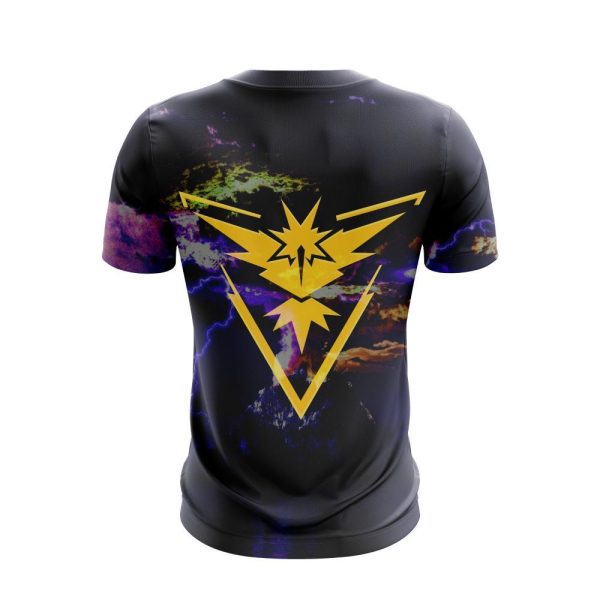 Zapdos Team Instinct Pokemon Go Unisex 3D T-shirt