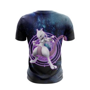 Mewtwo Pokemon Go Unisex 3D T-shirt