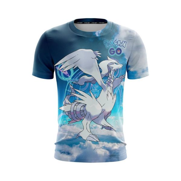 Reshiram Pokemon Go Unisex 3D T-shirt