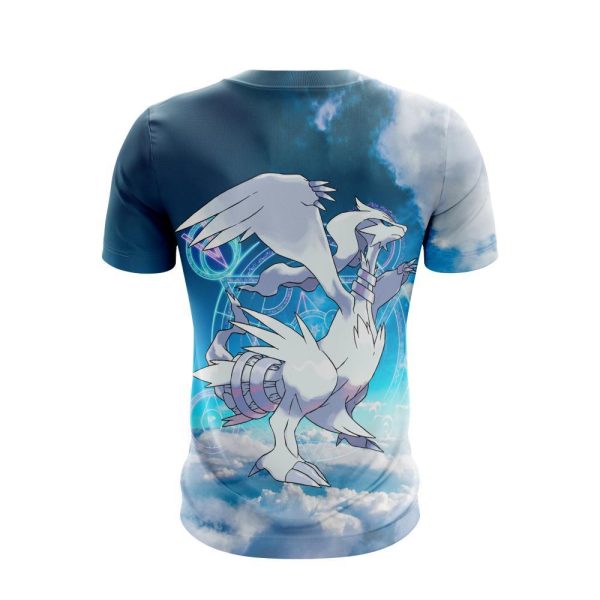 Reshiram Pokemon Go Unisex 3D T-shirt