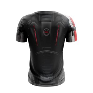 N7 Men Suit Mass Effect 3 Unisex 3D T-shirt