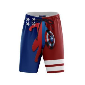 Captain America Beach Short