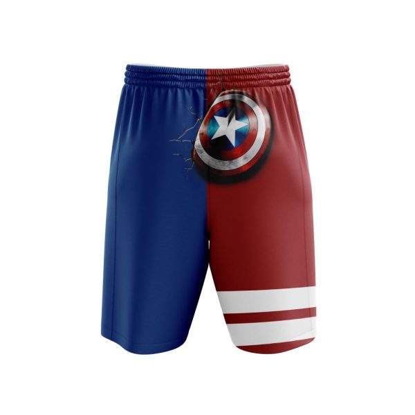 Captain America Beach Short