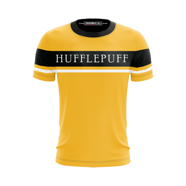 Hogwarts House Hufflepuff Harry Potter Unisex 3D T-shirt