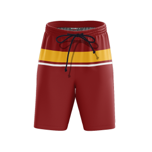 Hogwarts House Gryffindor Harry Potter Beach Short