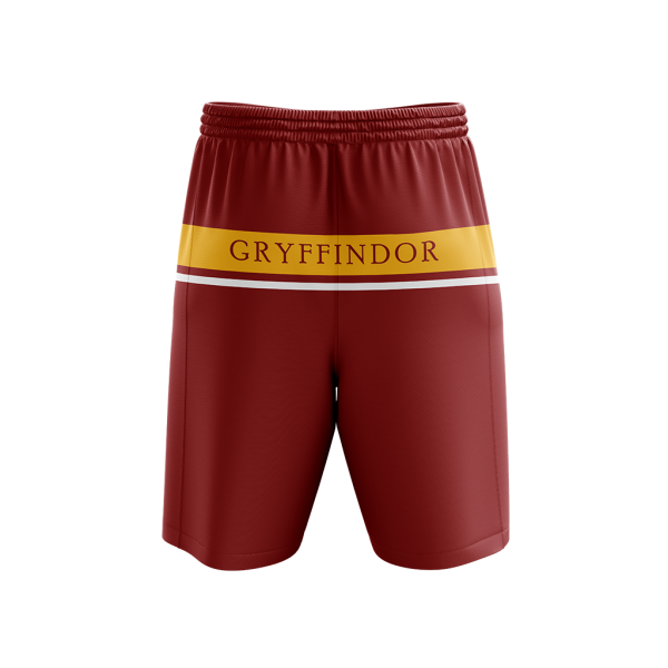 Hogwarts House Gryffindor Harry Potter Beach Short