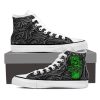 Slytherin Harry Potter High Top Shoes