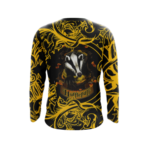 Loyal Like A Hufflepuff Harry Potter 3D Long Sleeve Shirt