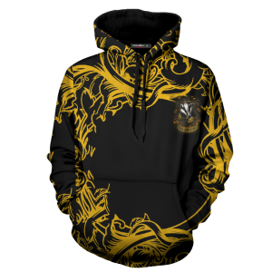 Loyal Like A Hufflepuff Harry Potter 3D Hoodie