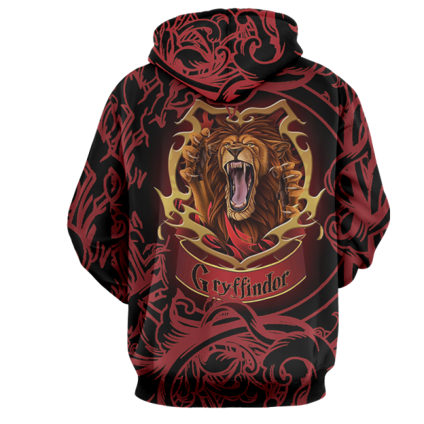 Brave Like A Gryffindor Harry Potter 3D Hoodie