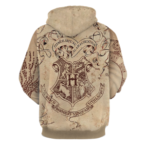 The Marauder's Map Harry Potter 3D Hoodie